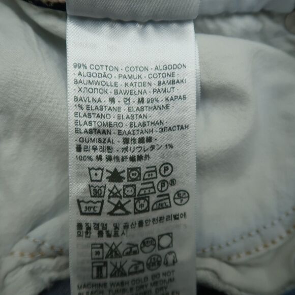 Levi's 525 Jeans Women's Size 8M Blue Mid-Rise Straight Leg Denim 32" Inseam - Picture 11 of 16